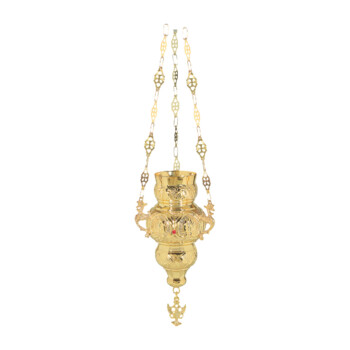 Candle Gold Plated Stone | 1218